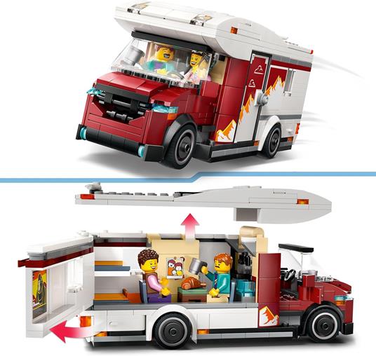 LEGO City Great Vehicles (60454). Camper van delle vacanze davventura - 3