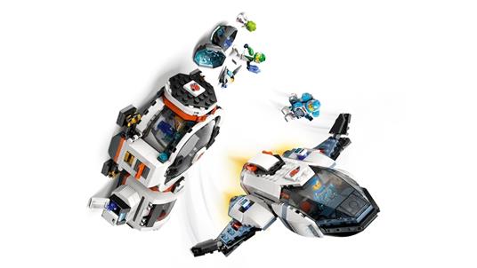 LEGO City 60446 Astronave Galattica Modulare con 4 Minifigure e Figura Aliena, Giocattoli Spaziali Bambini 7+, Idee Regalo - 3
