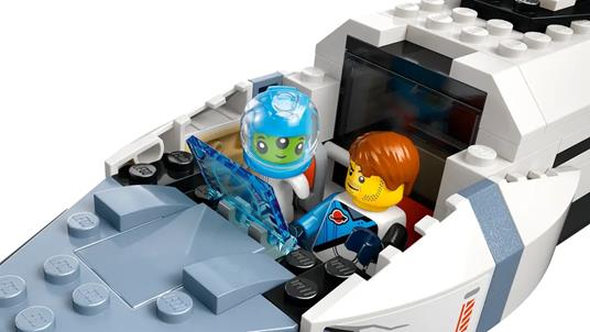 LEGO City 60446 Astronave Galattica Modulare con 4 Minifigure e Figura Aliena, Giocattoli Spaziali Bambini 7+, Idee Regalo - 6