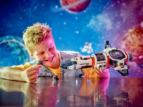 LEGO City 60446 Astronave Galattica Modulare con 4 Minifigure e Figura Aliena, Giocattoli Spaziali Bambini 7+, Idee Regalo - 8