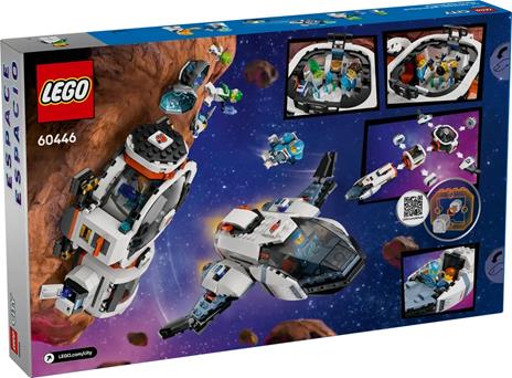 LEGO City 60446 Astronave Galattica Modulare con 4 Minifigure e Figura Aliena, Giocattoli Spaziali Bambini 7+, Idee Regalo - 11