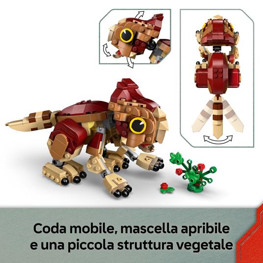 LEGO Jurassic World (76970). Dinosauro cucciolo Dolores: Aquilops - 4