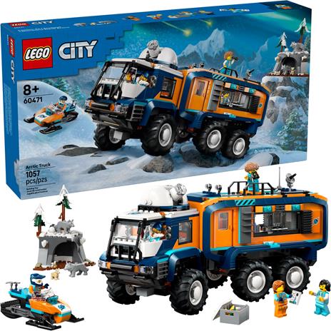 LEGO City (60471). Exploration Grande camion artico con laboratorio