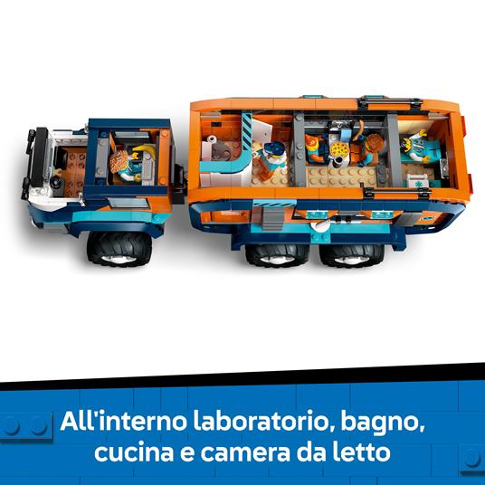 LEGO City (60471). Exploration Grande camion artico con laboratorio - 3