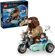 LEGO Harry Potter Giro sul Sidecar di Hagrid e Harry, Moto Giocattolo con Sidecar e Edvige, Regalo di Compleanno 76443