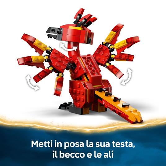 LEGO Harry Potter (76448). Fanny: la Fenice di Albus Silente - 2