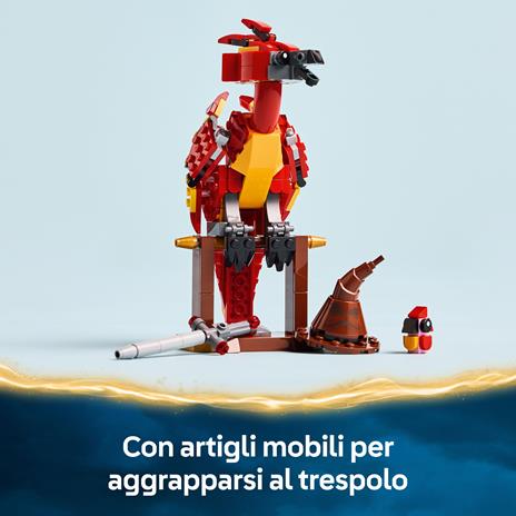 LEGO Harry Potter (76448). Fanny: la Fenice di Albus Silente - 4