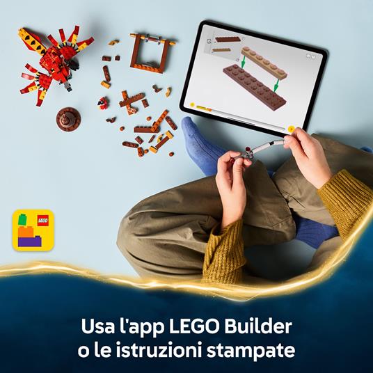 LEGO Harry Potter (76448). Fanny: la Fenice di Albus Silente - 5