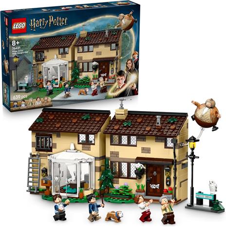 LEGO Harry Potter 76451 Privet Drive: la visita di zia Marge