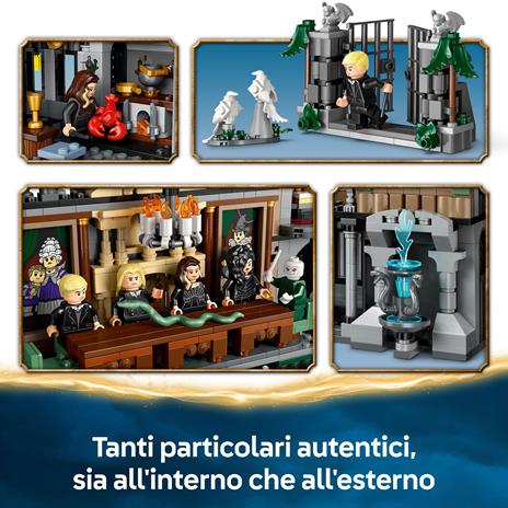 LEGO Harry Potter 76453 Villa Malfoy, Giochi Bambini 10+, Casa Giocattolo con Stanze, Funzioni e 9 Personaggi, Idea Regalo - 2