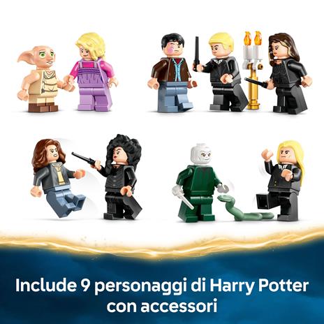 LEGO Harry Potter 76453 Villa Malfoy, Giochi Bambini 10+, Casa Giocattolo con Stanze, Funzioni e 9 Personaggi, Idea Regalo - 3
