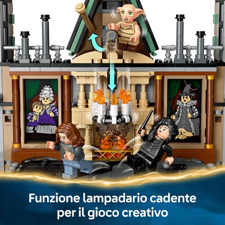 LEGO Harry Potter 76453 Villa Malfoy, Giochi Bambini 10+, Casa Giocattolo con Stanze, Funzioni e 9 Personaggi, Idea Regalo - 4