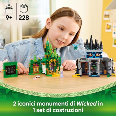 LEGO Wicked 75689 Città di Smeraldo e Castello Kiamo Ko - 2