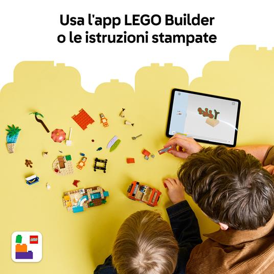 LEGO 4plus Berry 2025 (11202). Vacanza sulla spiaggia della famiglia di Bluey - 3