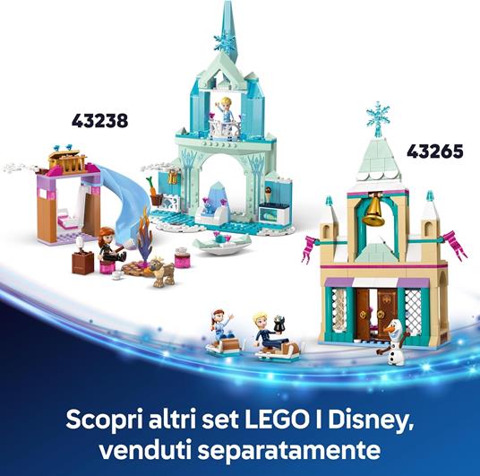 LEGO | Disney Frozen 43256 Avventura sulla Slitta di Anna, Giochi da Principesse Bambine 4+ da Costruire, Personaggi dai Film - 6