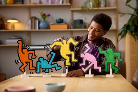 LEGO ART 31216. Keith Haring – Figure danzanti - 3