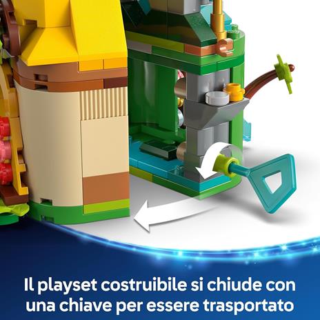 LEGO | Disney 43260 Divertimento sullIsola di Vaiana, Casa delle Bambole Giocattolo, Giochi Bambini 5+, Regalo Principesse - 4