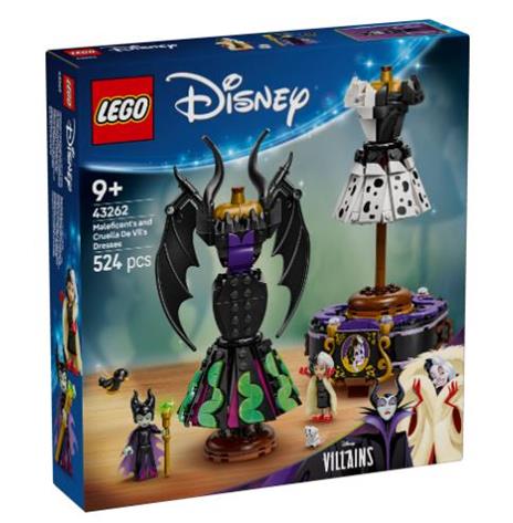 LEGO Disney Classic (43262). Abiti di Malefica e Crudelia De Mon