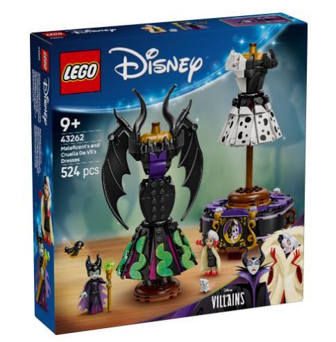 LEGO Disney Classic (43262). Abiti di Malefica e Crudelia De Mon