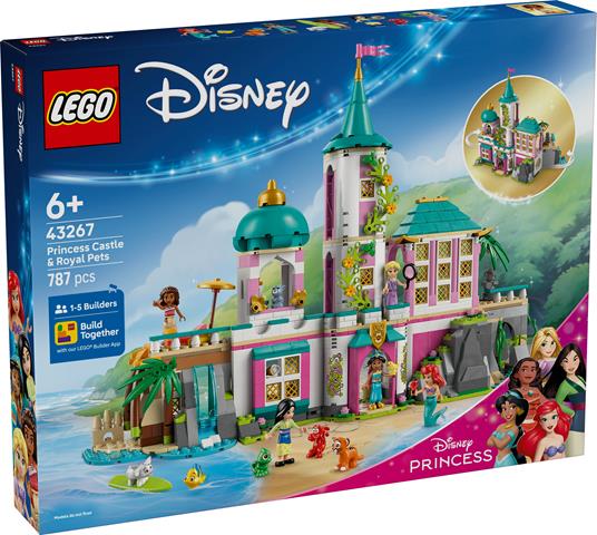 LEGO Disney Princess (43267). Castello della Principessa e animali reali - 5
