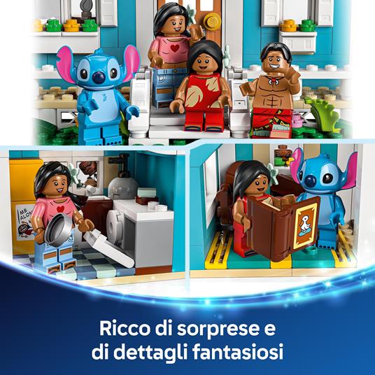 LEGO Disney Classic (43268). Casa sulla spiaggia di Lilo e Stitch - 4