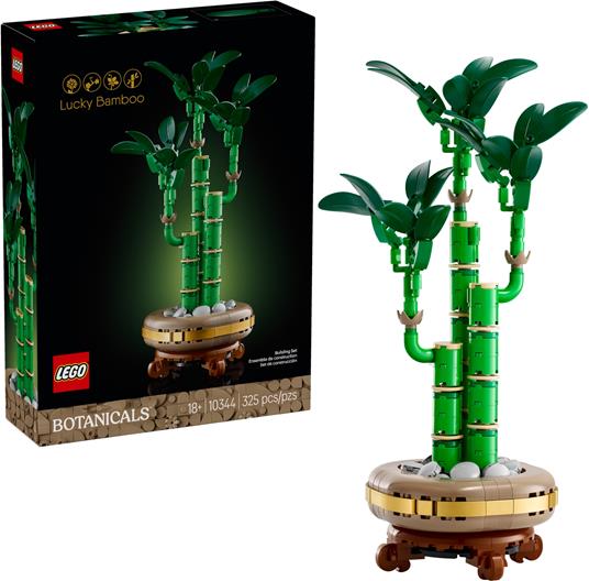 LEGO Botanicals (10344). Bambù del buon auspicio