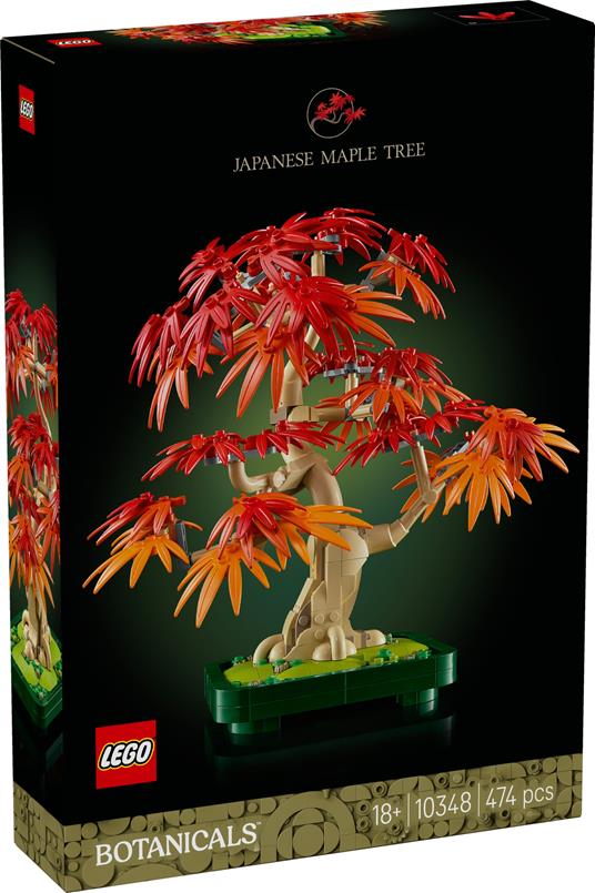 LEGO Botanicals (10348). Bonsai di acero rosso giapponese
