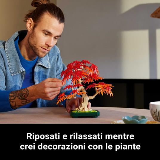 LEGO Botanicals (10348). Bonsai di acero rosso giapponese - 2
