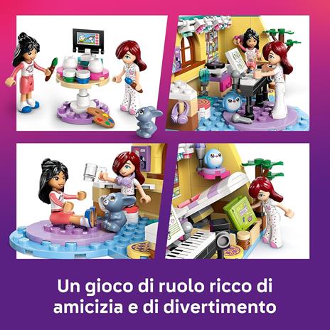 LEGO Friends 42647 La Cameretta di Paisley, Giochi Educativi per le Abilità Sociali per Bambine 6+ Fan dell'Arte e Mestieri - 5