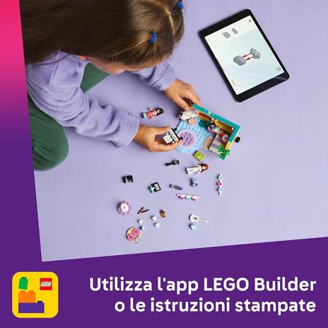 LEGO Friends 42647 La Cameretta di Paisley, Giochi Educativi per le Abilità Sociali per Bambine 6+ Fan dell'Arte e Mestieri - 6
