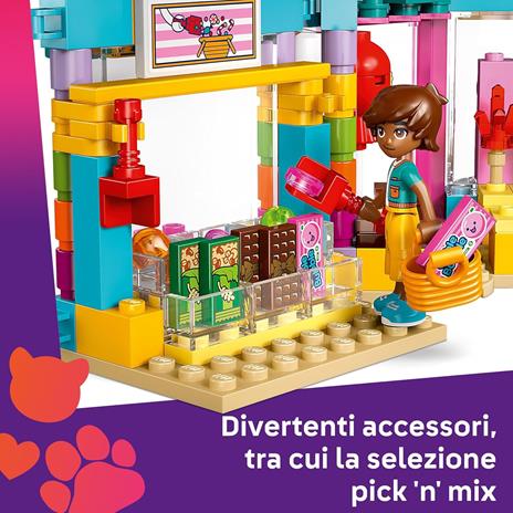 LEGO Friends 42649 Negozio di Dolciumi di Heartlake City, Giochi per Sviluppo Abilità Sociali per Bambine 6+, Idea Regalo - 3