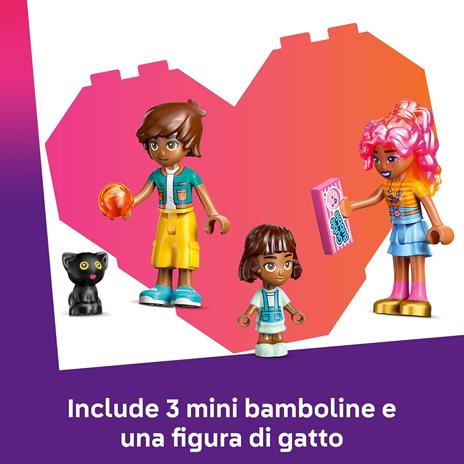 LEGO Friends 42649 Negozio di Dolciumi di Heartlake City, Giochi per Sviluppo Abilità Sociali per Bambine 6+, Idea Regalo - 4