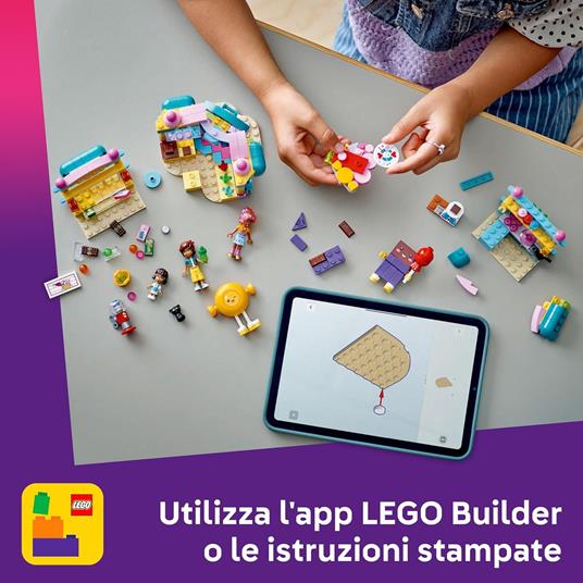 LEGO Friends 42649 Negozio di Dolciumi di Heartlake City, Giochi per Sviluppo Abilità Sociali per Bambine 6+, Idea Regalo - 6
