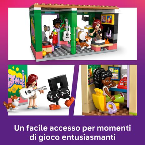 LEGO Friends (42653). Negozio di musica e appartamento - 2