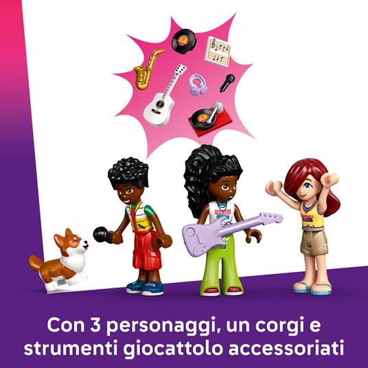 LEGO Friends (42653). Negozio di musica e appartamento - 4