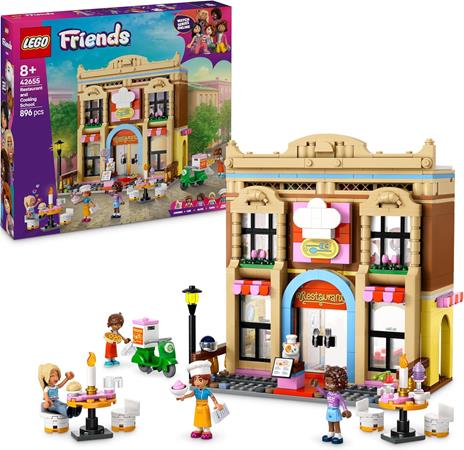 LEGO Friends (42655). Ristorante e Scuola di cucina