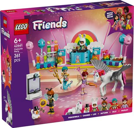LEGO Friends (42661). Party in costume con unicorno e fatina
