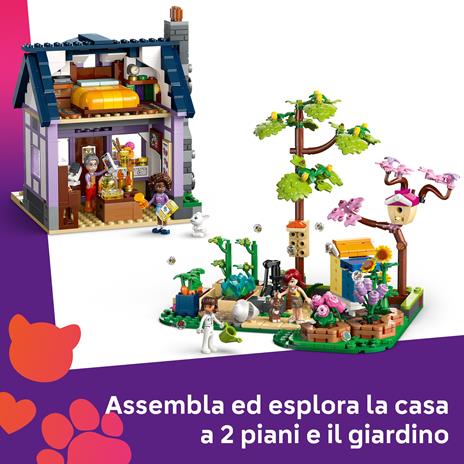 LEGO Friends 42669 Casa degli Apicoltori e Giardino Fiorito, Giochi di Ruolo Bambine 12+, Personaggi, Negozio e Cibo - 2