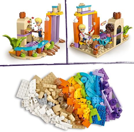 LEGO Friends 42672 Valigia Creativa da Spiaggia e da Viaggio, Giochi 2 in 1 Bambine 5+, Motoscafo e Idrovolante Giocattolo - 4