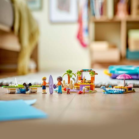 LEGO Friends 42672 Valigia Creativa da Spiaggia e da Viaggio, Giochi 2 in 1 Bambine 5+, Motoscafo e Idrovolante Giocattolo - 5