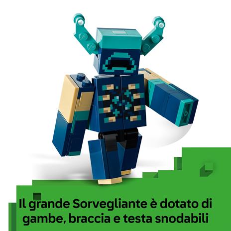 LEGO Minecraft (21274). Lincontro con il Sorvegliante - 3