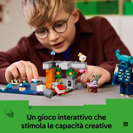 LEGO Minecraft (21274). Lincontro con il Sorvegliante - 4