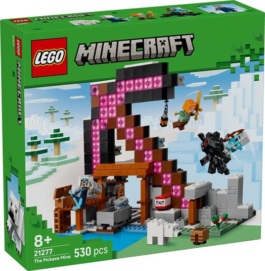 LEGO Minecraft (21277). La miniera delle piccozze