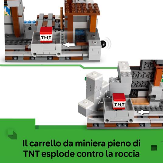 LEGO Minecraft (21277). La miniera delle piccozze - 2
