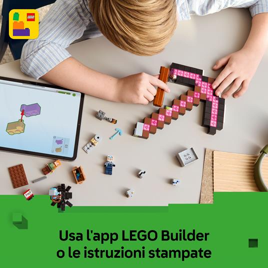 LEGO Minecraft (21277). La miniera delle piccozze - 5