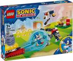LEGO Sonic 77001 Duello al Falò di Sonic, Giochi per Bambini e Bambine 7+ con Personaggi Videogioco per Gamer