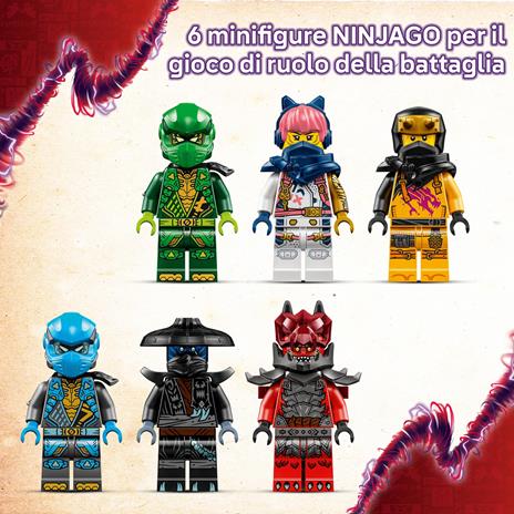 LEGO Ninjago (71832). Thunderfang, il Drago del Caos - 4
