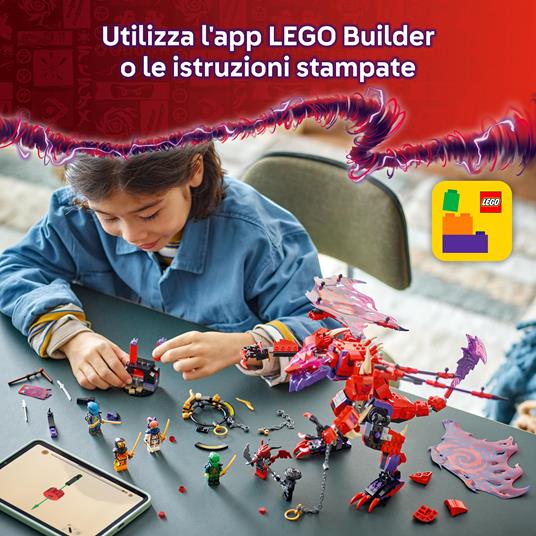 LEGO Ninjago (71832). Thunderfang, il Drago del Caos - 5