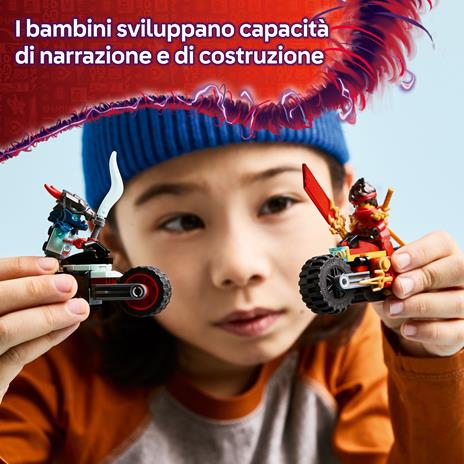 LEGO Ninjago (71838). Gara di velocità sulla moto di Kai - 3