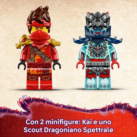 LEGO Ninjago (71838). Gara di velocità sulla moto di Kai - 4